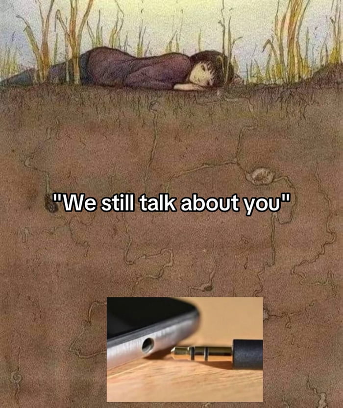 In loving memory of the headphone jack.