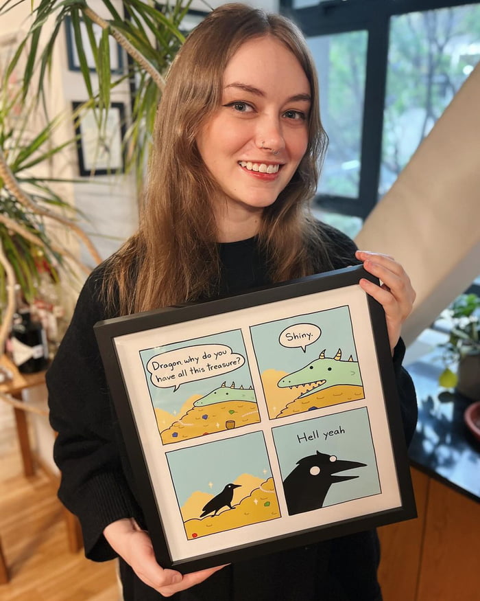 Hey guys, this is Sarah Andersen the comic artist. You know, that one..