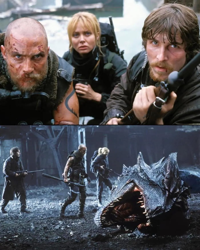 This generation forgets our B-movies had Christian Bale and Matthew McConaughey hunting dragons in post-apocalyptic Britain.
