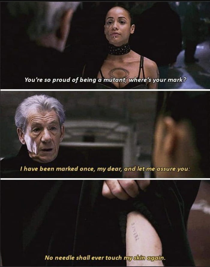 An epic moment from X-Men: The Last Stand