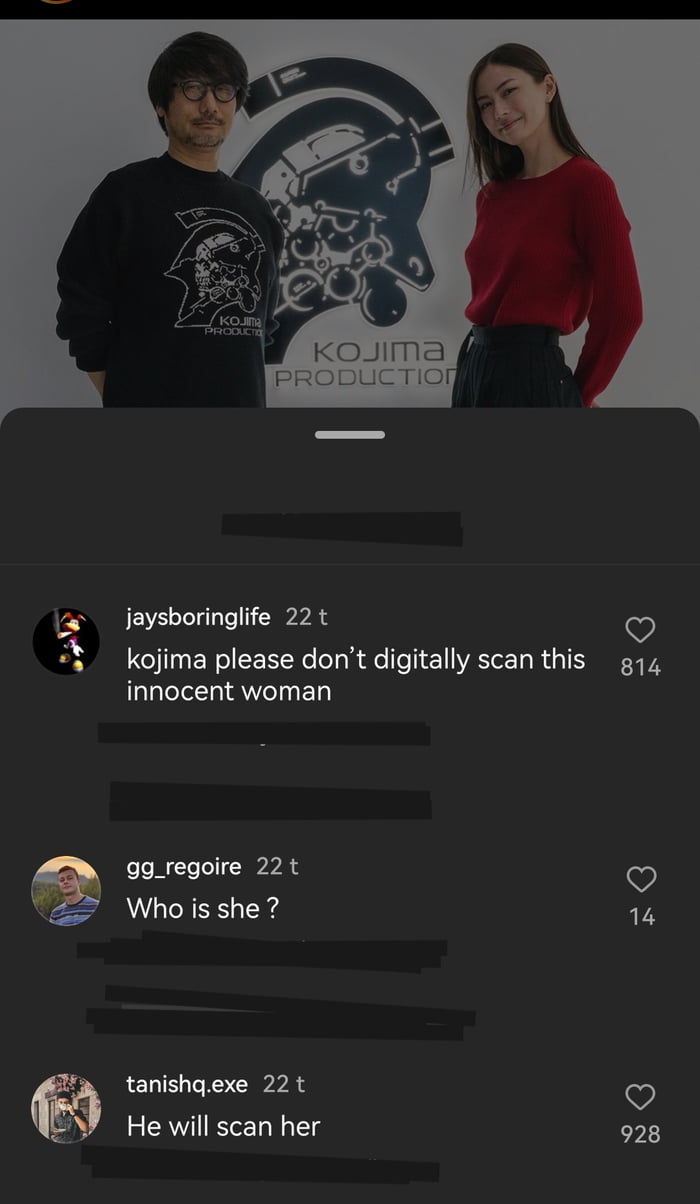 Kojimasan likes scanning