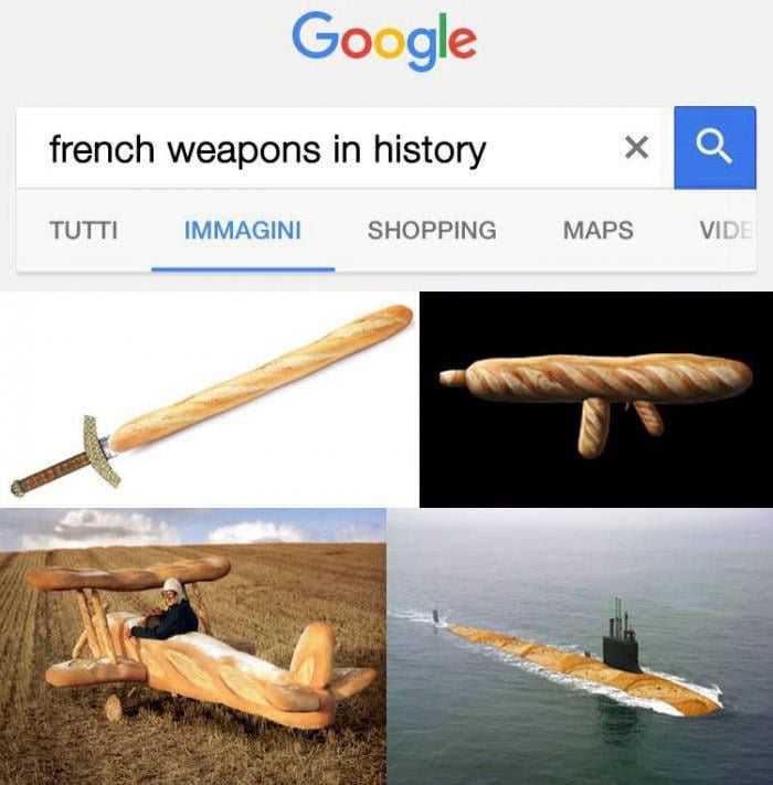 Sticks made of dough
