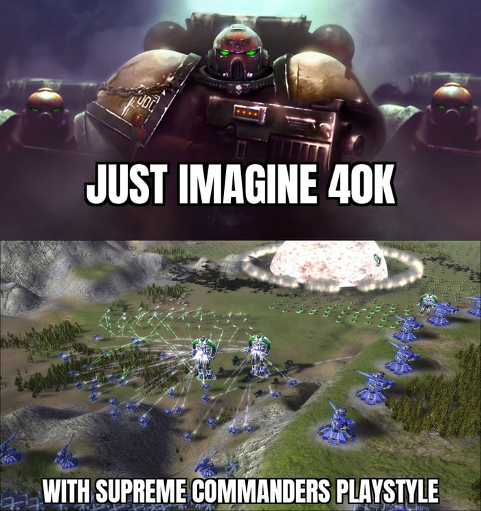 We don't need a 40k total war, we need this