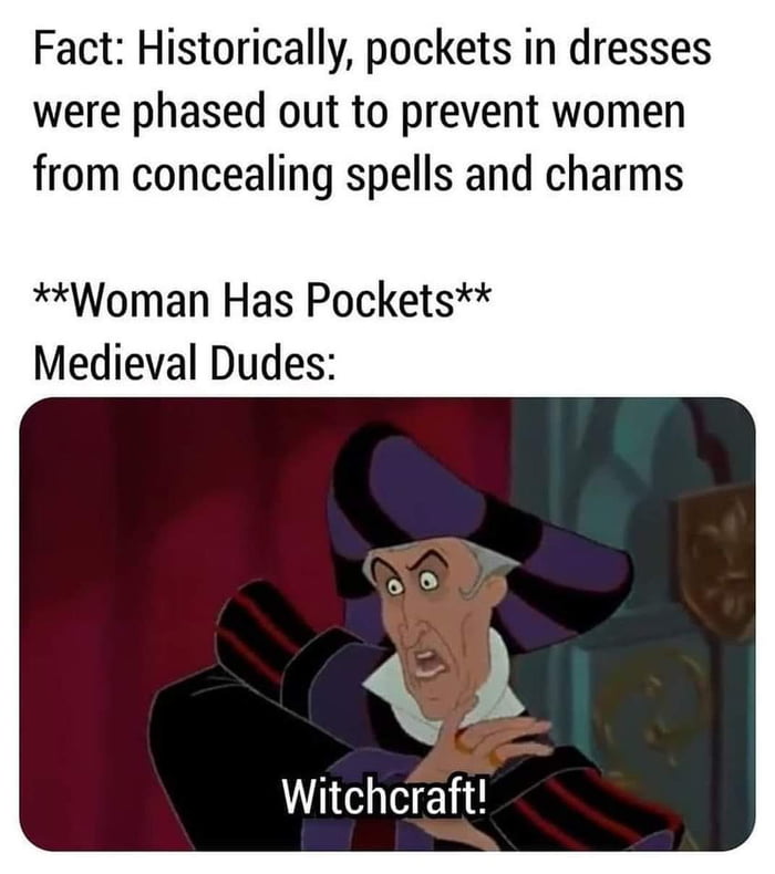 Witches, it's always witches