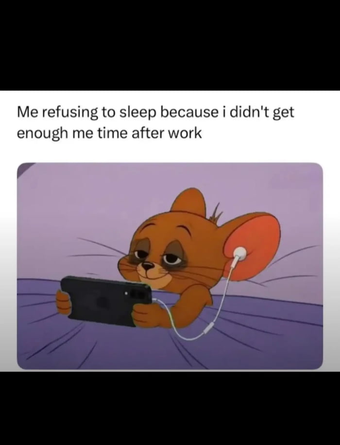 Staying up way past bedtime is a non negotiable ritual