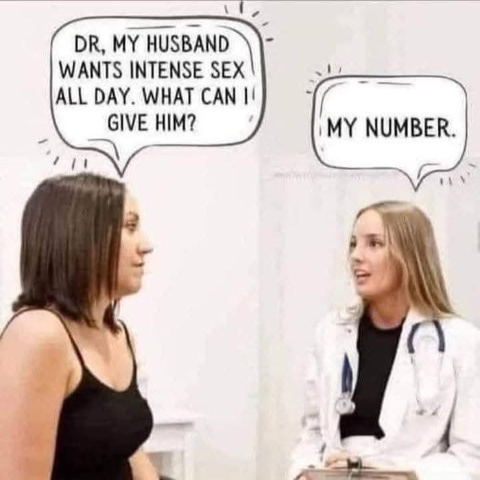 Well, that's one way to solve it... anyone got her number?