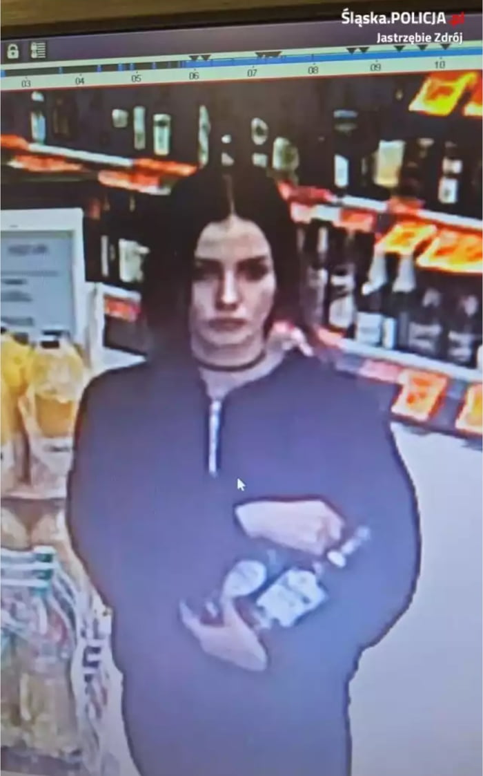 Police published photo of a woman who stole alcohol from local store and attacked a security guard