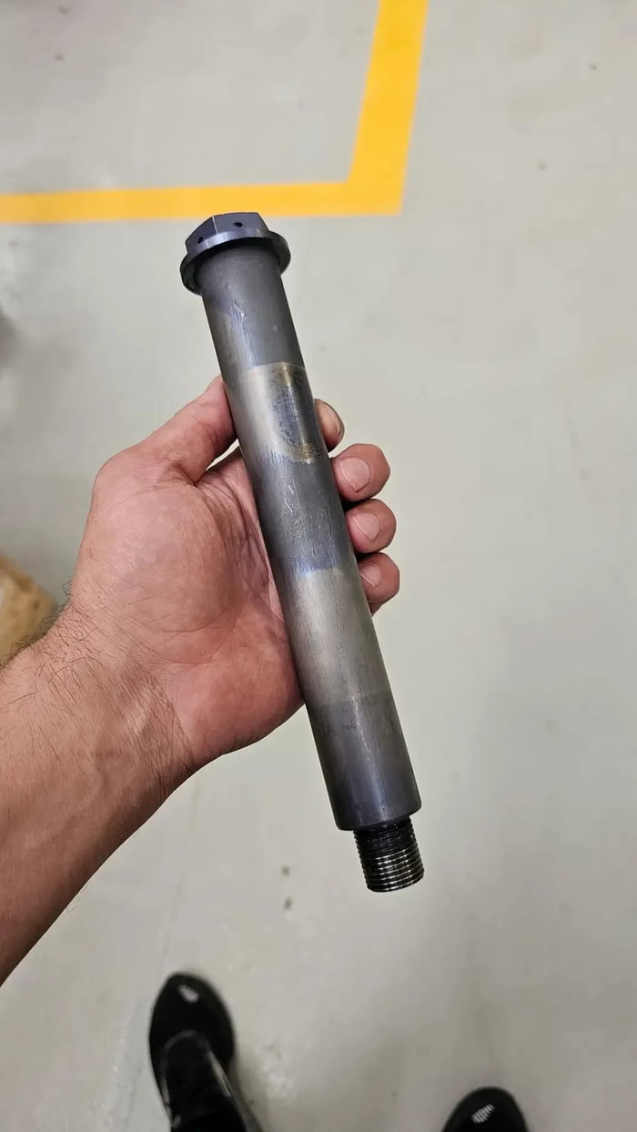 This bolt is worth $8000 and goes in a helicopter