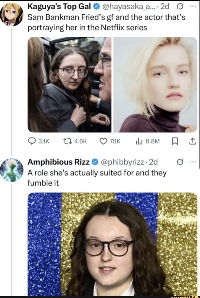 She would be perfect (sorry for twitter)