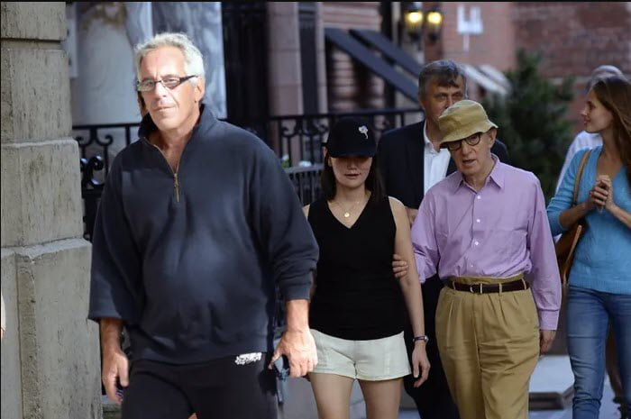Woody Allen has been mentioned more than 7000 times in the Epstein files but so far there's no evidence that he cheated on his daughter.