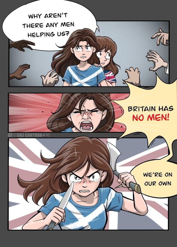 In UK a 14 years old girl has been arrested because she protected her 12 years old sister with an axe and a knife