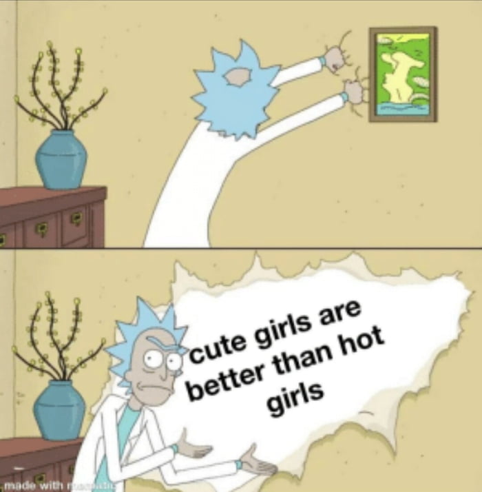 Hot can't be cute