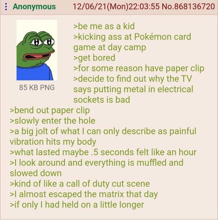 You TOO can escape the matrix! Unless you let your sheeple NPC programming TV brainwash you...