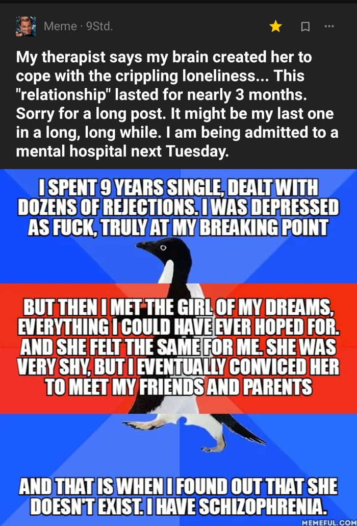 This was one post i will never forget (26.09.2021). Creeped and amazed me. I wonder what happend to that OP, are you still here and well?