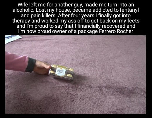 Never give up and don't believe everything you read on the internet