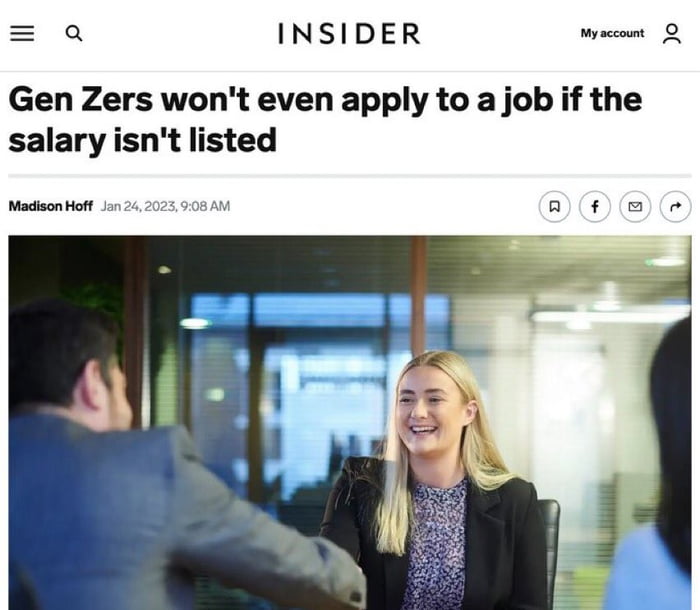 Nobody should. It's like a car lot that won't put the asking price on a car, I immediately know they want too much and want the chance to lie to me to try and get it.