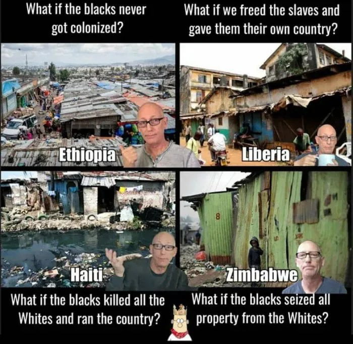 But, but, the colonisers....