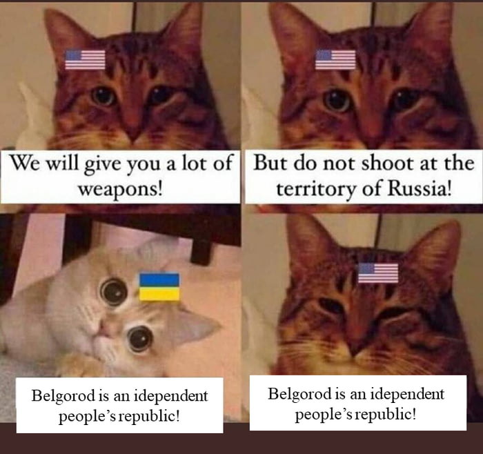 Belgorod region has been shelled by kremlin rushist regimen for at least one year.
