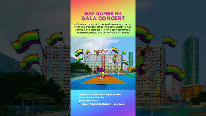 Join the Gay Games Hong Kong Gala Concert! 🌈