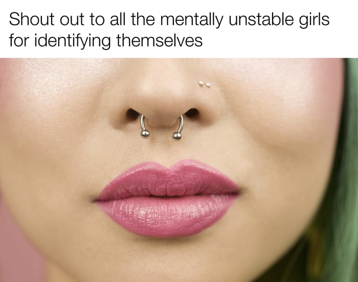 Name one successful person with a nose ring…