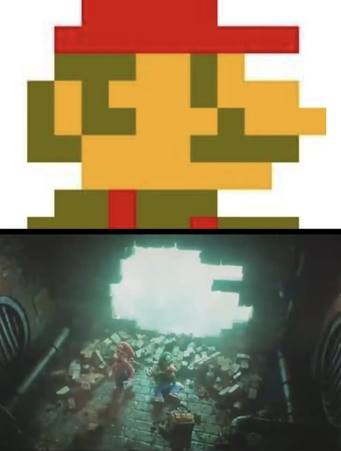 Show me all your Mario movie easter eggs
