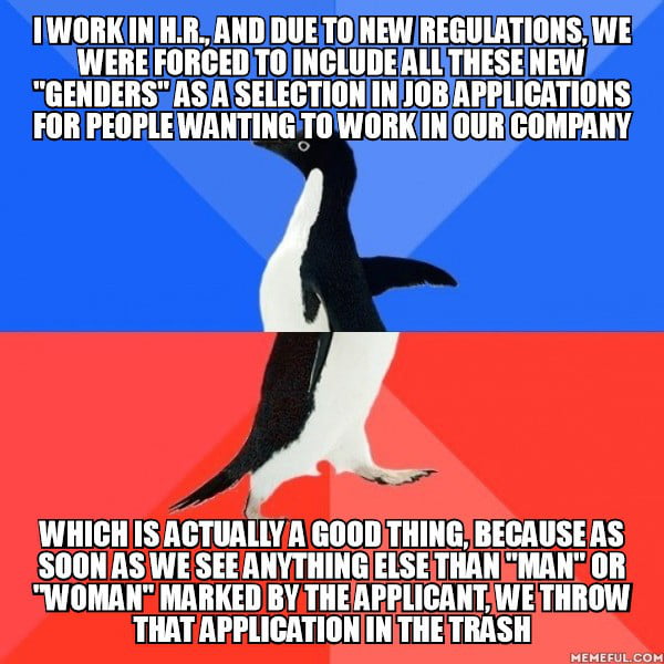 They tried to make us woke, but it now actually helps to keep our company woke-free