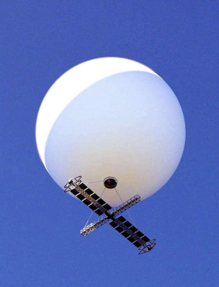 Chinese balloon close up