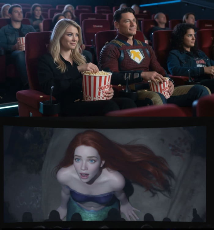 The little mermaid in Peacemaker's alternative dimension.