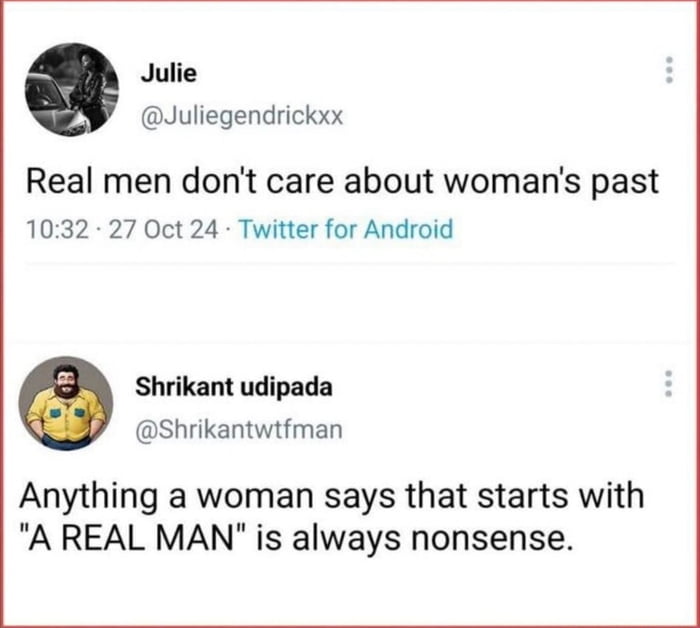 Never take dating advise from women… even your mom She’s still a woman