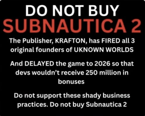 So this boycott is starting and I wanted to share this info.