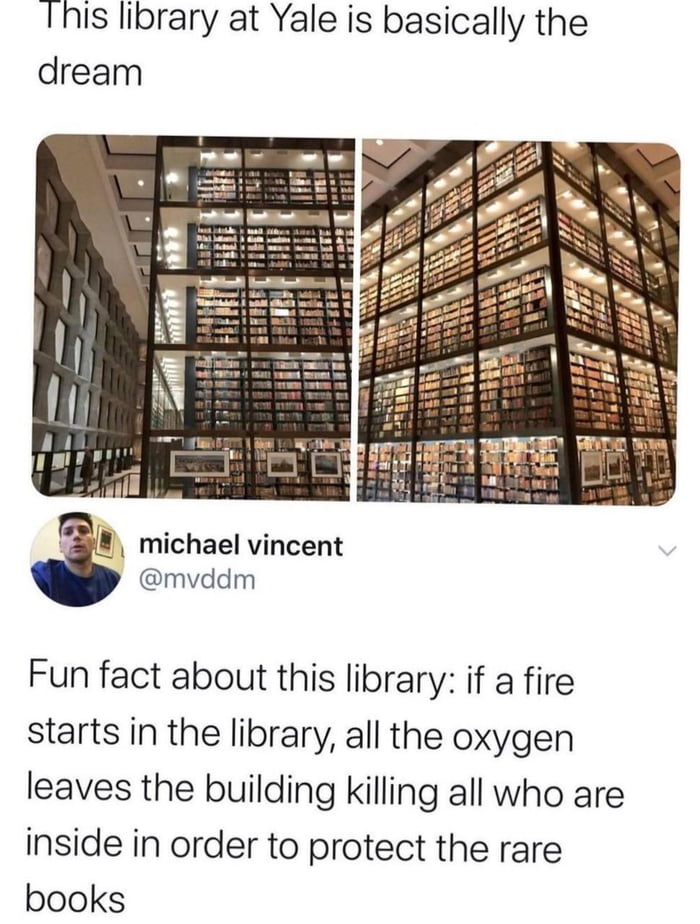 Prioritizing literature over lungs.