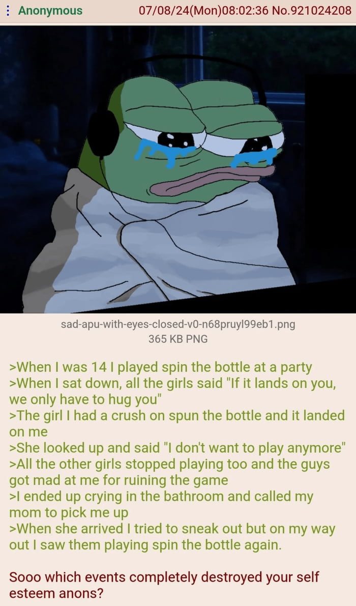 Sad anon