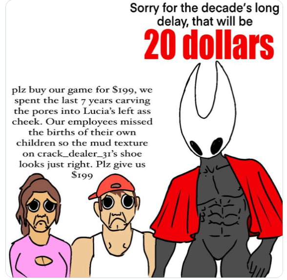 Ofc greedy triple A Devs are now angry