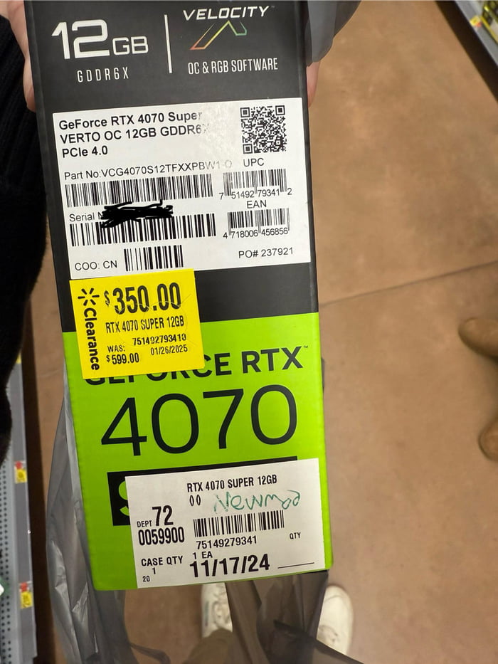 After years of trolling the Walmart clearance section…
