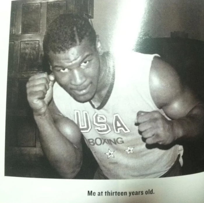 Myke. At 13 yo. MF looks like he already got 3 kids.