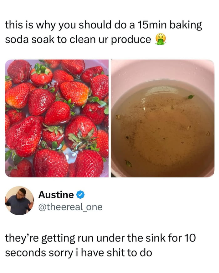 Me with my produce every single time