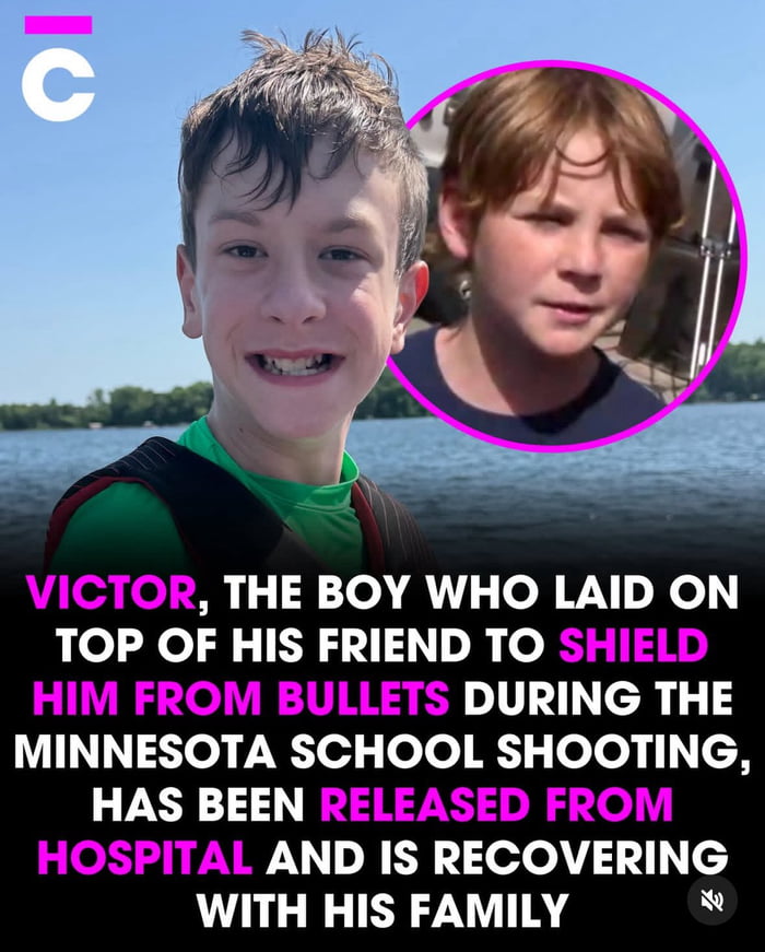 I know the rules but he's a real hero and I wanted to share some good news for once