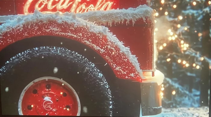 Coca Cola replaced their artists with AI and couldn't even get their logo right.