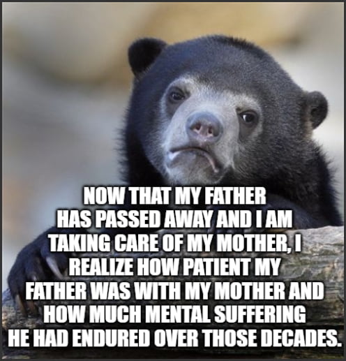 I'm sorry, dad...