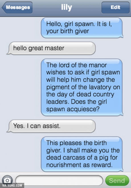 The birth giver