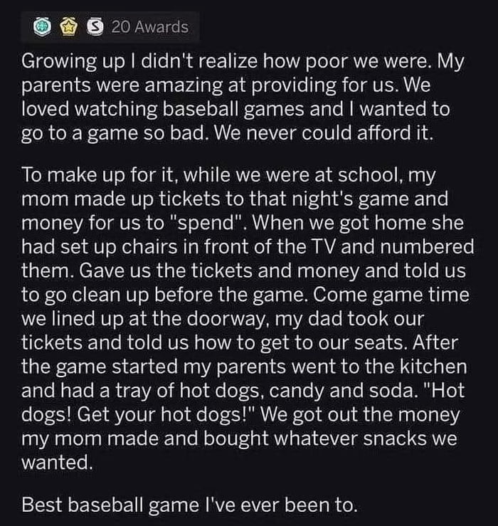 Parents are the best