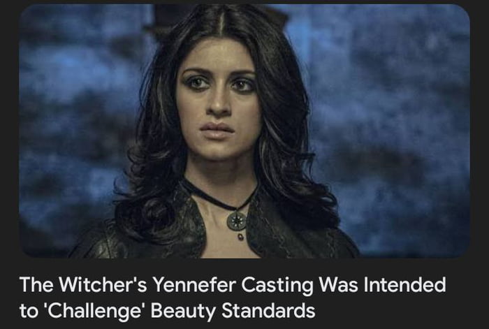 Basically a very intricate way of calling her ugly for the role