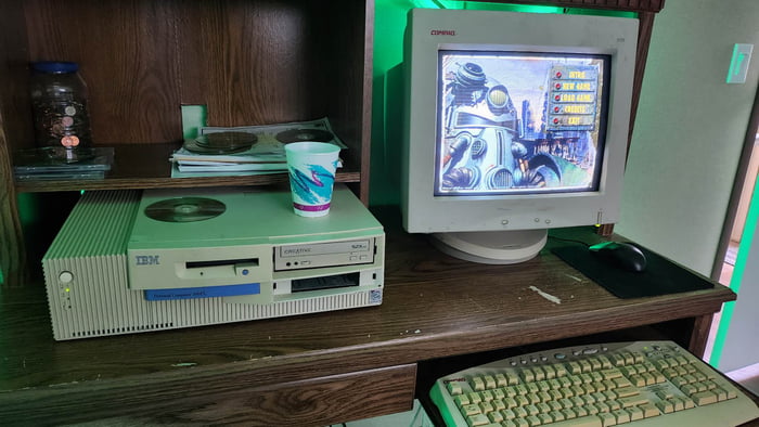 Wow! Just bought this new game called "Fallout" and it's amazing!