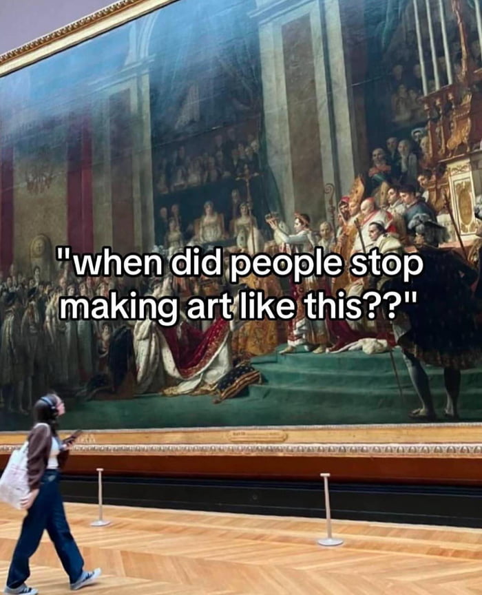 Asking the real questions at the museum.