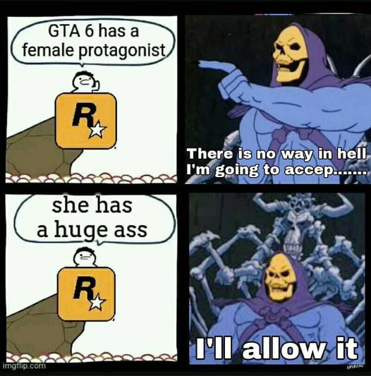 Skeletor approves GTA VI
