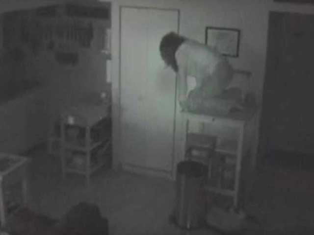 This is one of the creepiest things I’ve ever seen. A couple noticed that their food kept disappearing so they installed a camera to find that someone was living in their vent.