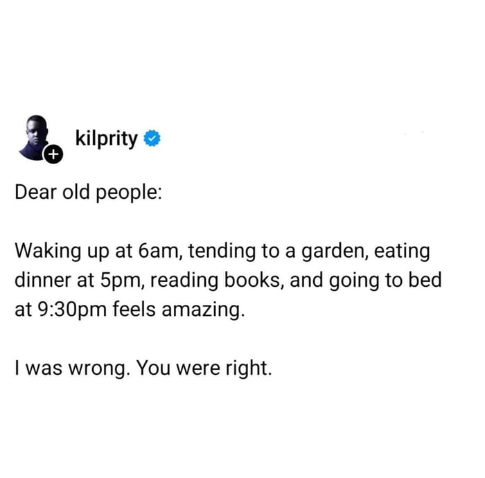 They were right...