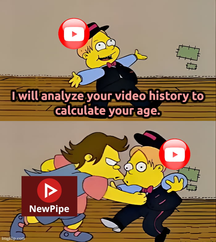 NewPipe protecting your privacy from YouTube