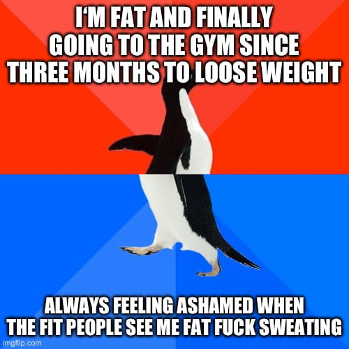 I always try going at night hours so nobody sees me