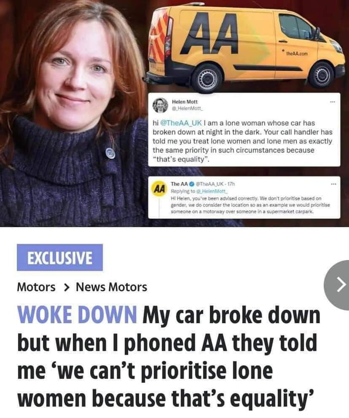 Because equality